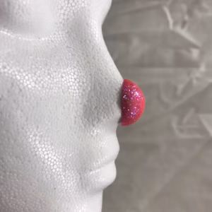 Jim Howle Noses Round Tip B Pink Glitter