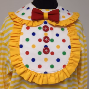 Ladies Ruffled Bib