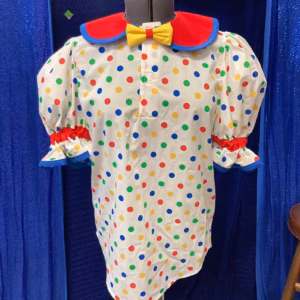 Ladies Lite Puff Sleeve Blouse - Print Fabric Trimmed Collar